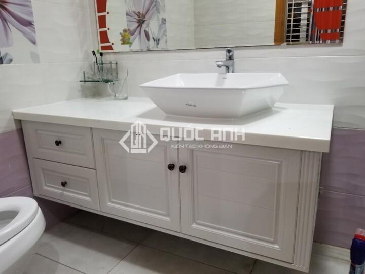 Lavabo được làm từ nhôm nội thất Omega.