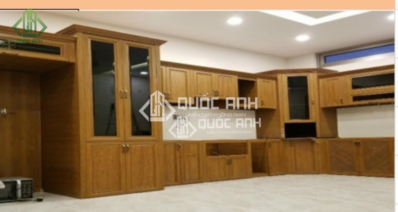 Tủ Bếp Góc Bát Giác