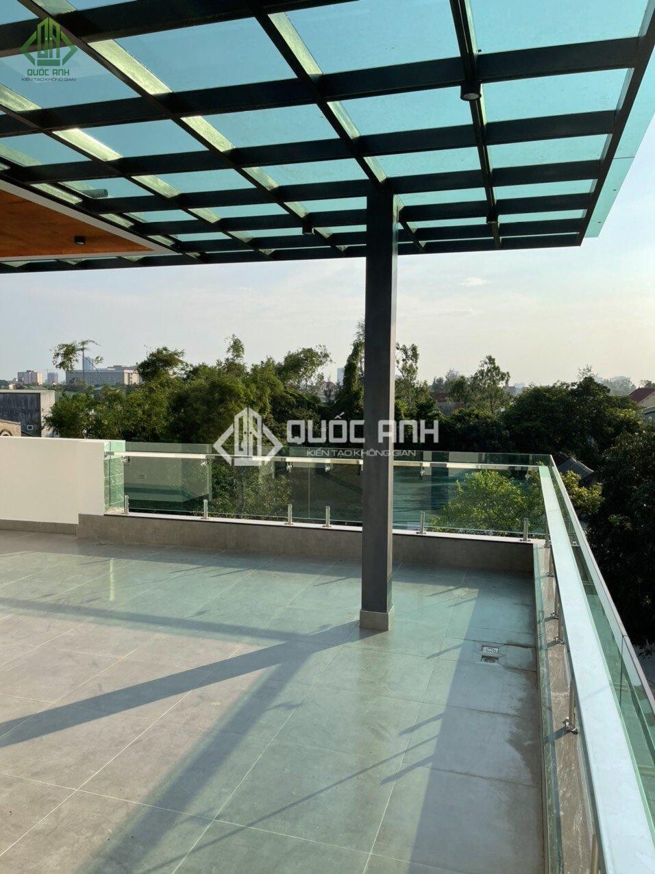 Mái kính cường lực