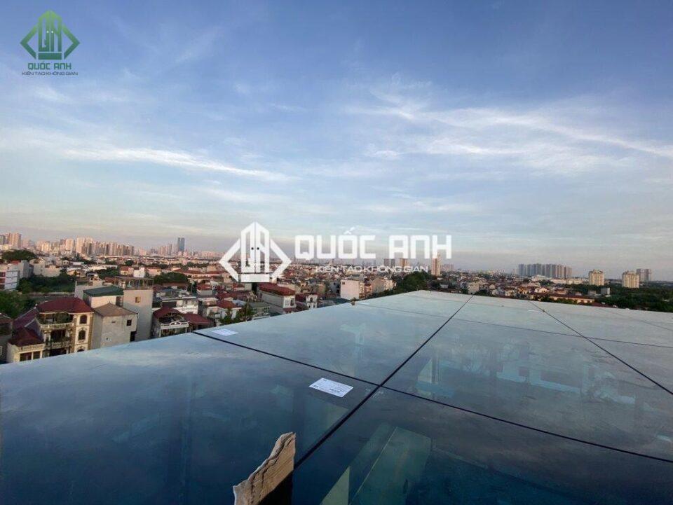 Mái kính cường lực