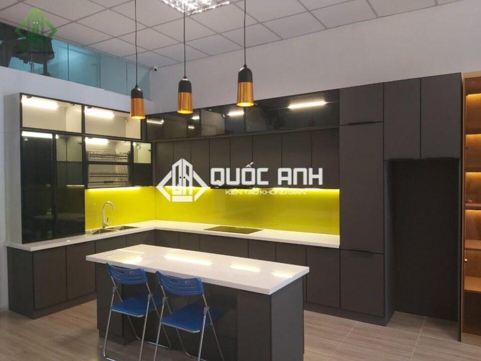 Tủ bếp hợp kim cao cấp. 