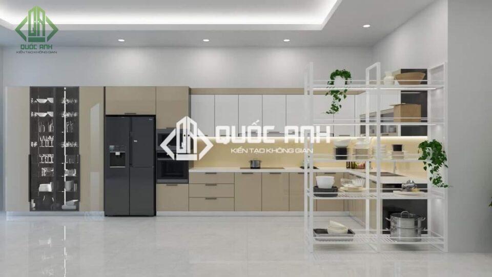 Tủ bếp hợp kim nhôm được cấu tạo từ những thành phần cao cấp với nhiều đặc tính nổi bật.