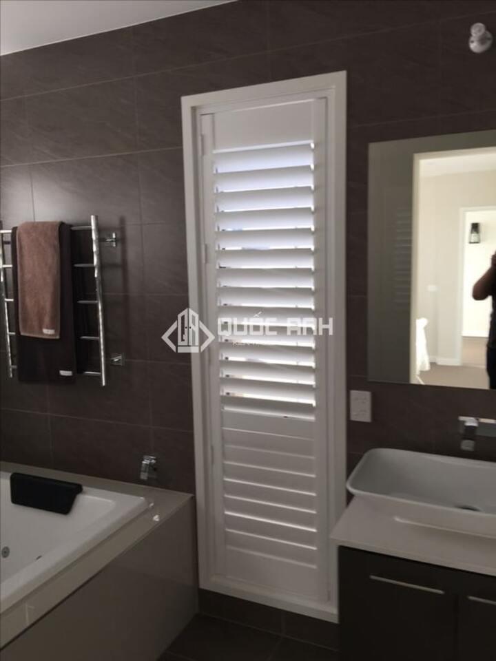 cửa nhôm lá sách