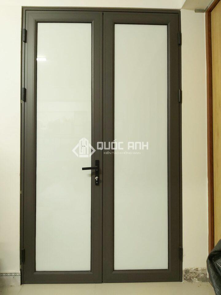 Cửa nhôm PMA 2 cánh mở quay.