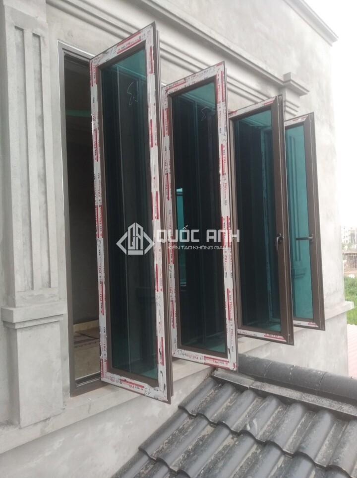 Cửa nhôm PMA được làm từ thanh nhôm PMA nhập khẩu Trung Quốc. 