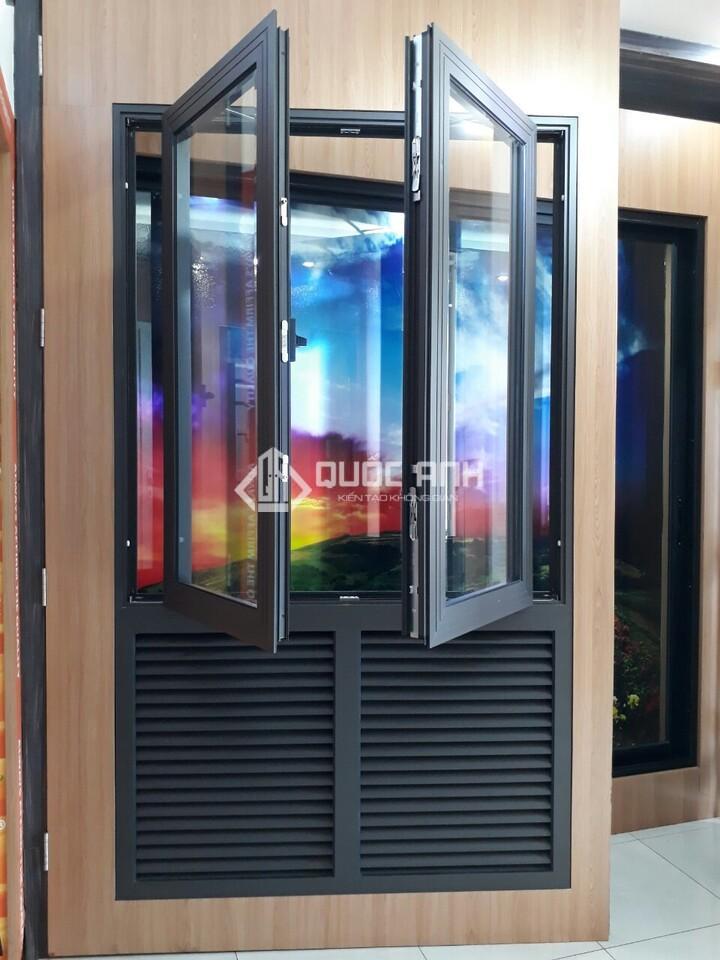 Cửa sổ mở quay nhôm Xingfa rất được ưa chuộng hiện nay.