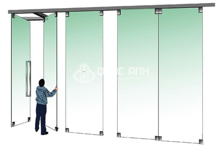 So với các kiểu cửa lùa thì cửa xếp vẫn giúp tạo sự thông thoáng và rộng rãi cho không gian tốt nhất. 