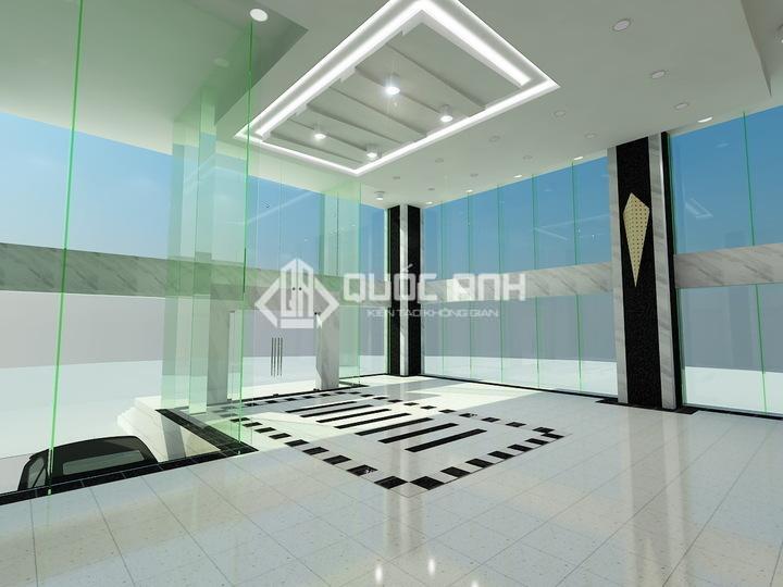 Vách, cửa kính an toàn.