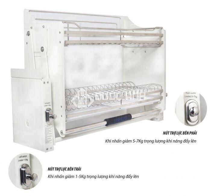 Giá đựng bát di động tạo sự tiện lợi cho người dùng. 