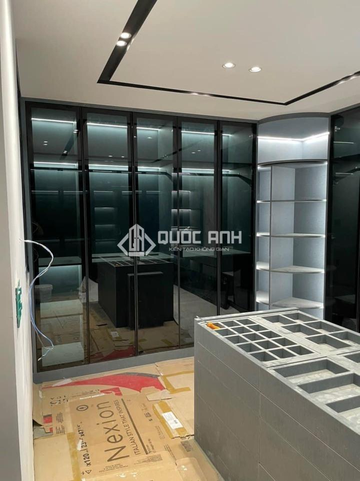 Tủ cánh kính mẫu 6.