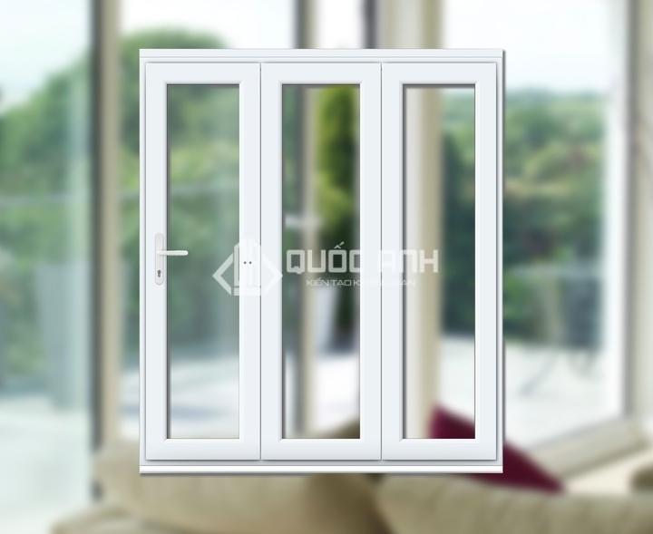 Cửa nhựa lõi thép có khả năng chống ồn tốt. 