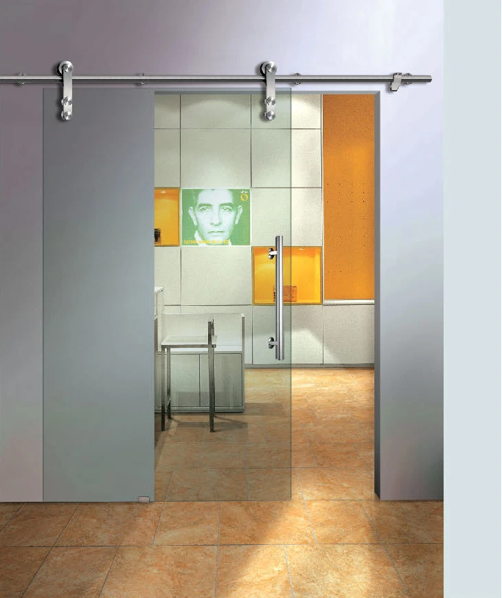 Cửa lùa treo 1 cánh. 