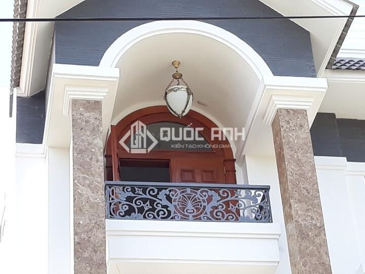 Mẫu lan can sắt CNC đẹp. 