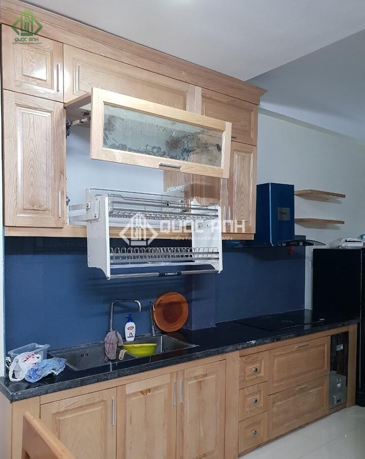 Tủ bếp thông minh giúp việc đứng bếp trở nên dễ dàng hơn rất nhiều. 