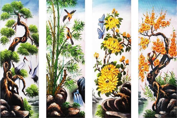 Quốc Anh Door chuyên lắp đặt cửa nhôm kính các loại, tranh kính mẫu mã đa dạng. 