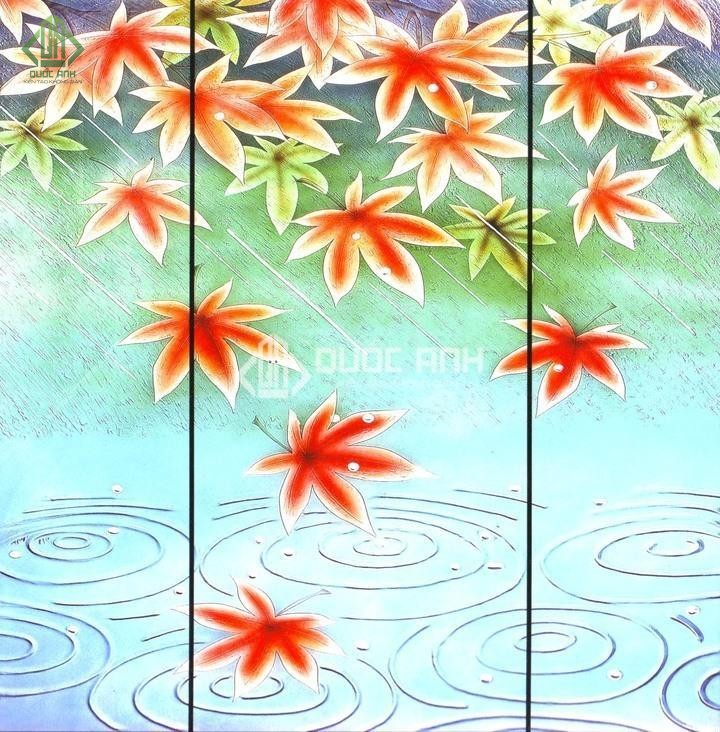 Kính hoa văn lắp đặt cho cửa nhôm kính hoa văn. 