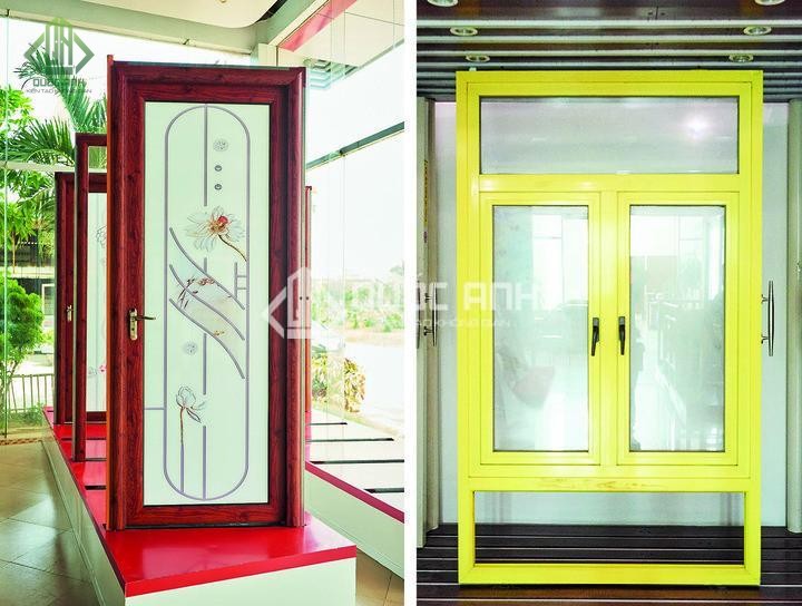 Một số điều cần lưu ý khi lắp đặt cửa nhôm kính hoa văn. 