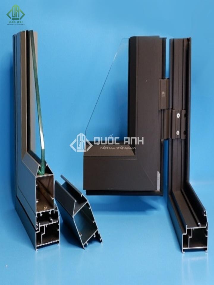 Cửa Nhôm Xingfa Hệ 55 Vát Cạnh