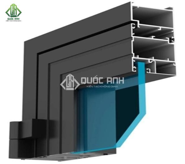 Mặt cắt nhôm Xingfa hệ 93.