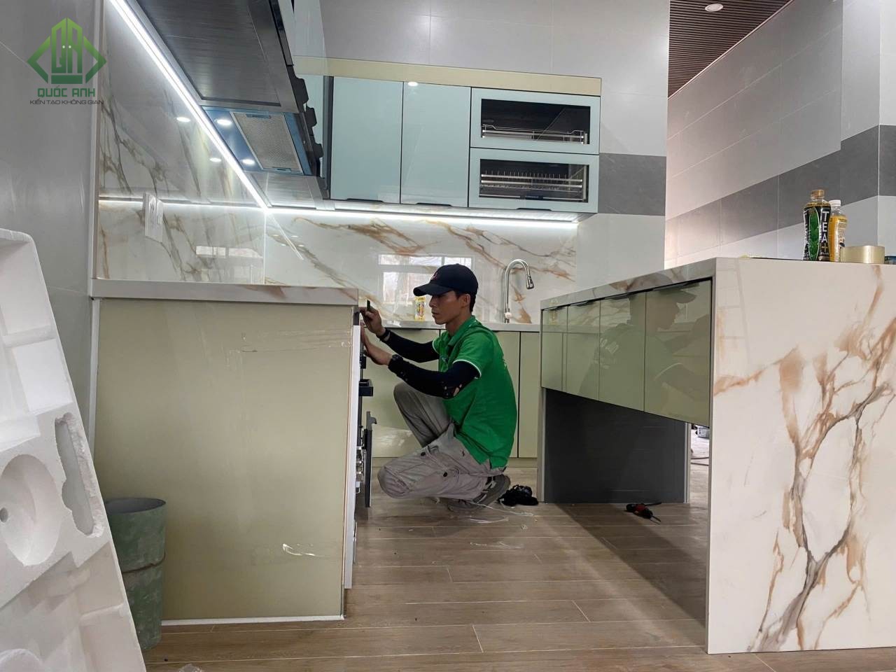 Tổng hợp mẫu tủ bếp hiện đại sang trọng 2024