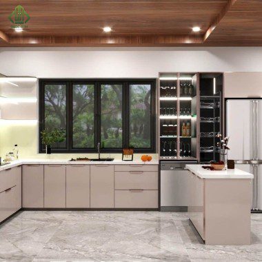 100+ Mẫu Tủ Bếp Nhôm Đẹp 2025