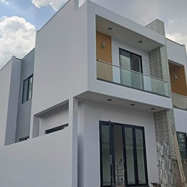 Công trình cửa kính cường lực tại Gò Vấp