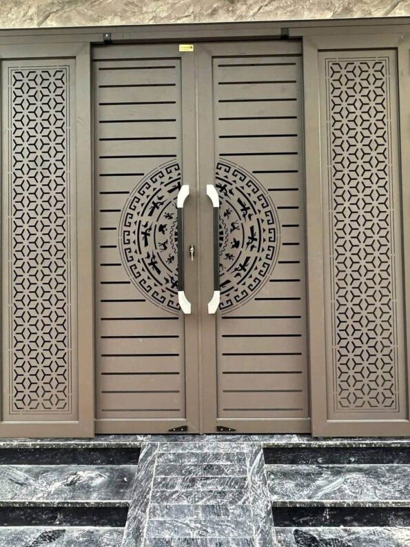 Cửa Cổng CNC Trượt Quay