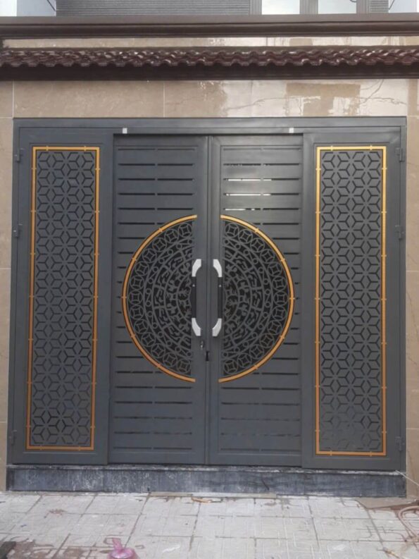 Cửa Cổng CNC Trượt Quay