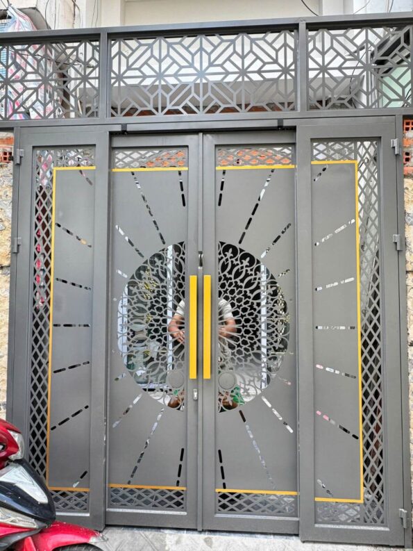 Cửa Cổng CNC Trượt Quay