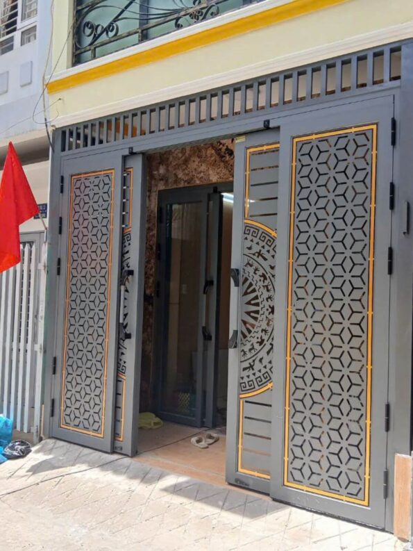 Cửa Cổng CNC Trượt Quay